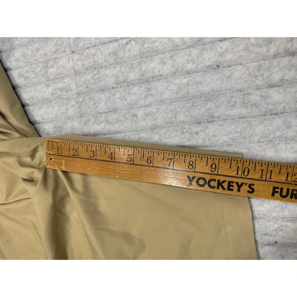 RLX Ralph Lauren‎ Mens Tan Khaki Golf Shorts Size 38 Performance Polyester Solid